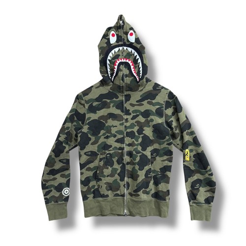 A BATHING APE Hoodie, green abc camo, Medium - Picture 2 of 7