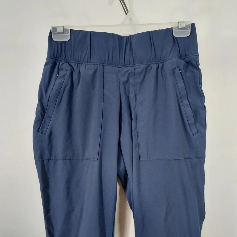 Pantalones Columbia de nailon elásticos para senderismo al aire libre en cualquier momento cintura elástica pequeños Foto 4 de 4