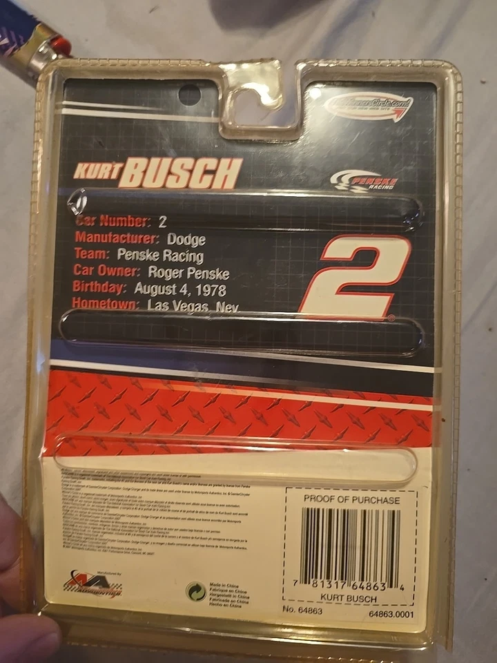 2007 Kurt Busch #2  1/64 NASCAR  - Image 2 of 2