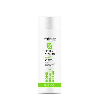 Hair Company Double Action Detox Mask 200ml - feuchtigkeitsspendende Maske
