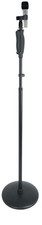 Rockville RMC-ICE Diamond Vocal Microphone Case Round-Base Mic Stand Hand Clutch