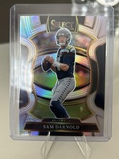 2025 Panini Select - Concourse Sam Darnold #13 Silver Prizm