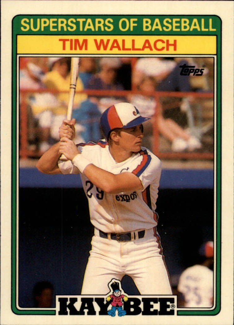 1988 Kay-Bee #32 Tim Wallach - BB