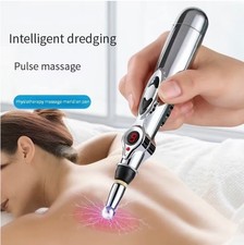 Electronic Acupuncture Pen Tens Meridian Point Body Energy Pain Relief Therapy~*