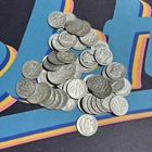 Roll 50 Silver Roosevelt Mercury Dimes $5 Face Value 90% Silver Coin Dates Lot 1