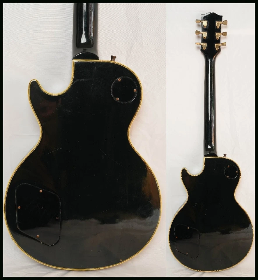 Burny RLC-70 ’60 Model Les Paul Custom w/ VH-1 Pickups From JAPAN - Image 3 of 4