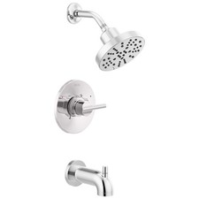 Delta Nicoli 14 Series H2Okinetic Bathtub and Shower Faucet Set, Chrome Shower