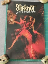 Slipknot 25th Anniversary Album Promo Poster 1999 2024 Band Members Metal