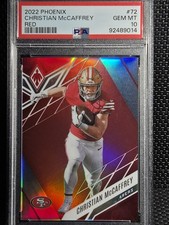 POP 1!!! 2022 Panini Phoenix - Christian McCaffrey #72 Red /250