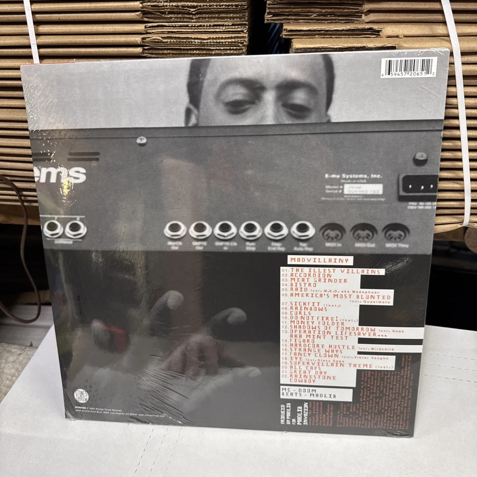 MADVILLAIN Madvillainy ( MF Doom & Madlib ) - 2004 STH 2056 2x LP - NEW - SEALED - Image 3 of 4