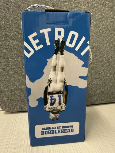 NFL Detroit Lions Amon-Ra St. Brown Bobblehead SGA Ford Field Exclusive