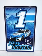 Ross Chastain #1 Busch Light  11"x17" Vinyl Sign Sign by Rico Industries