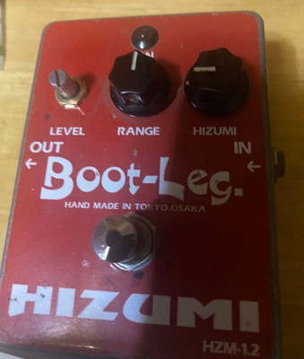 Boot-Leg HIZUMI Ver 1.2 Distortion Guitar Effects Pedal Tested from Japan