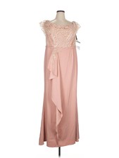 NWT MoriLee by Madeline Gardner Women Pink Cocktail Dress 14