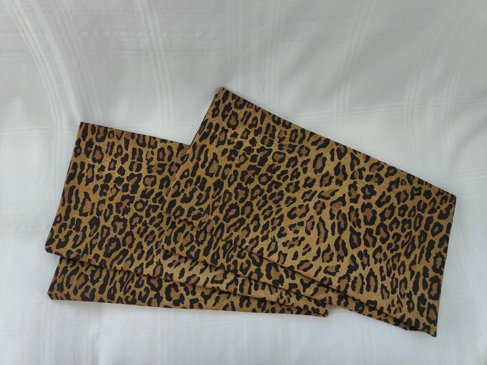 Ralph Lauren ARAGON Leopardo Ginebra Galahad 2 REY Fundas de Almohada ¡Nuevas! Foto 3 de 4