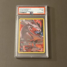 Pokemon TCG: 2015 BLACK STAR PROMO Full Art RESHIRAM #XY74 PSA 7