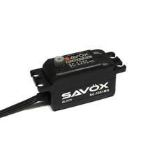 Savox 1251MG Black Edition Low Profile Digital Servo 0.09sec / 125oz @ 6V