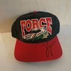 c.1990s AUTOGRAPHED CASTROL RACING JOHN FORCE HAT CAP GAS OIL TRUCKER GTX NHRA — photo 3