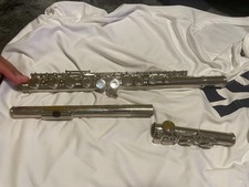 Mendini by Cecilio Premium Grade Silver Closed Hole C Flute