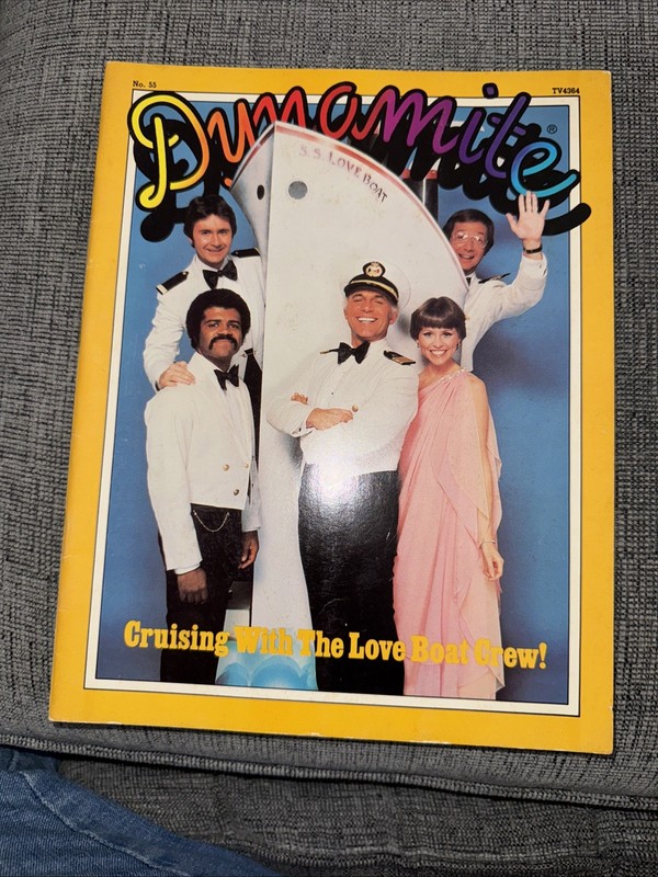1978 Dynamite Magazine Love Boat Cover, No. 55