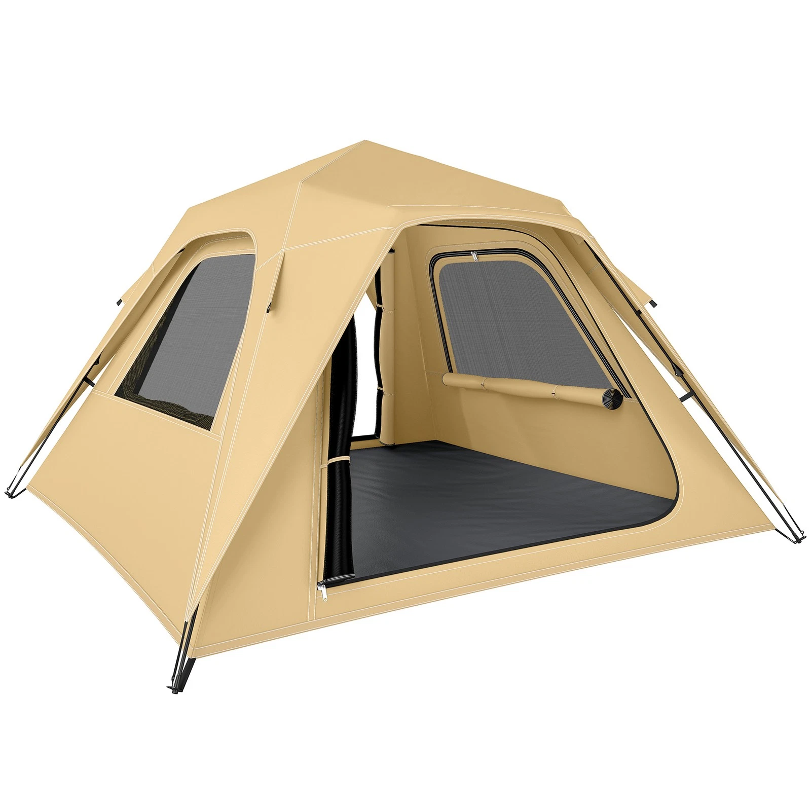 Outsunny Pop Up Tent Waterproof Camping Tents 2-3 People Refurbished