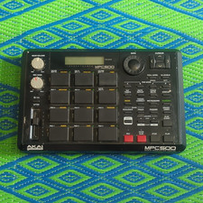 Akai MPC500 Portable Sampler & Sequencer Black, Needs New Memory Clips
