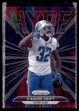 2021 Panini Prizm Football Hype DAndre Swift Lions H-14 Hype