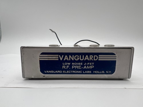 Scarce Vanguard Electronics Labs Low Noise J-FET R.F Preamp Untested