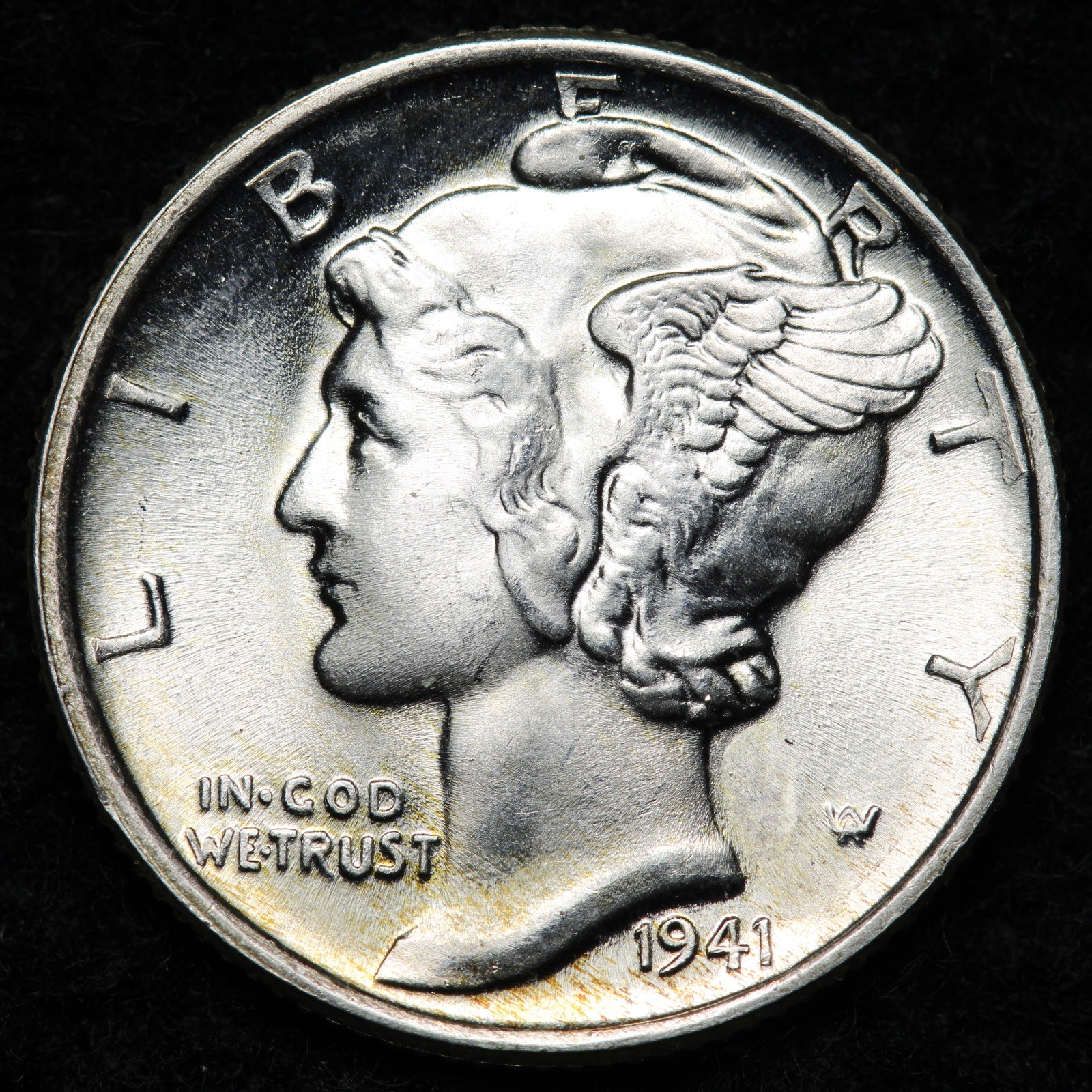 1941 Mercury Silver Dime GEM BU *UNCIRCULATED* MS E228 VSF