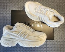 adidas Pharrell Adistar Jellyfish Triple White Glow Cage Chunky Men's Shoes