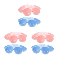  Flower Shaped Dog Food Bowl Multi Pet Feeding Dish Cat Feeder Dish for Multi