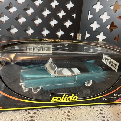 Prestige Solido 1955 Cadillac Eldorado Convertible 1:21 Scale  Aqua Green