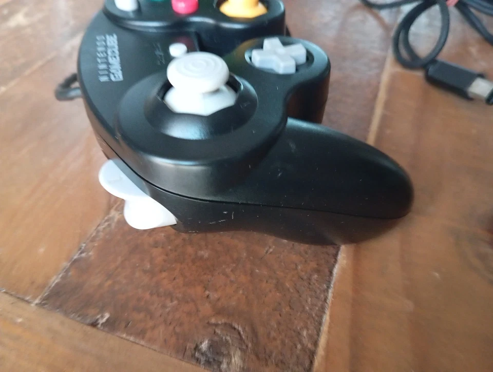 Manette Officielle Noire NINTENDO Gamecube 🌟Dol-003 N2 - Photo 4/4