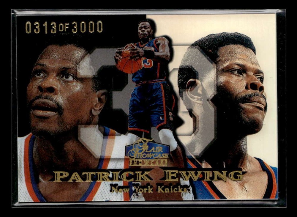 1998-99 Flair Showcase Patrick Ewing #41 Showtime Row 1 /3000 Knicks IC1004