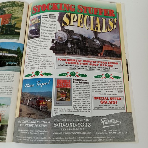 Railfan & Railroad Magazine NOV 1995 48760 Conrail Lehigh Line - Picture 9 of 18