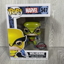 Image of Funko Pop Wolverine Special Edition Green 547 80th Anniversary New In Box