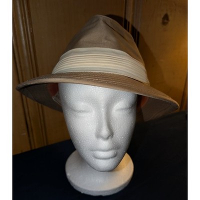 Men's Vintage Kangol Canvas Fedora Hat Made in USA Large 