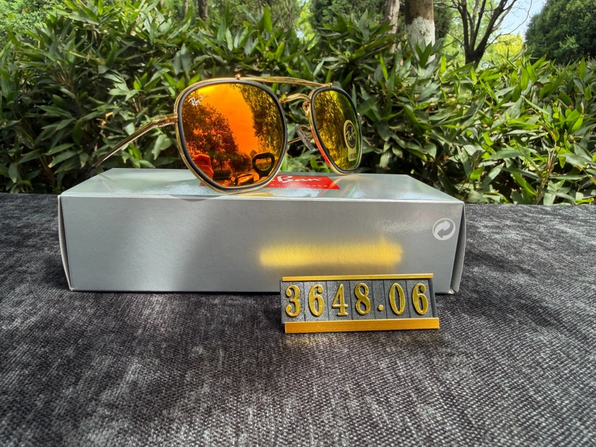 Ray-Ban Orange Mirrored Sunglasses for Men | eBay