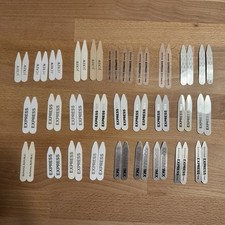 Collar Stay Lot of 29 Pairs Express J.Crew Banana Republic Calvin Klein Used