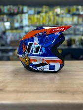 NEW Hebo Toni Bou Replica Trials Helmet Zone Pro Blue - Medium EC2206