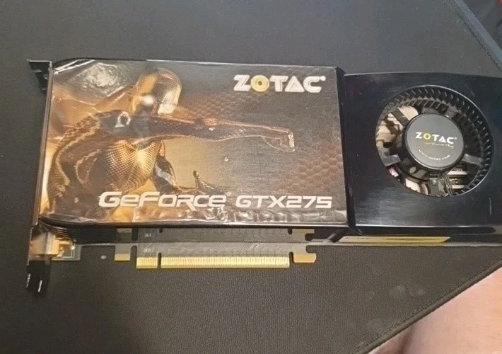 Zotach Geforce GTX 275 896MB Graphics Card 2X DVI, PCI-E 35 288-3N109-230ZT - Image 2 of 4