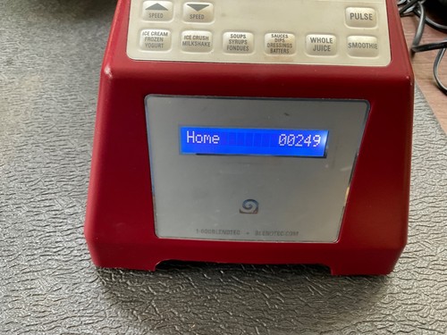 Blendtec Total Blender ES3 Red with 32oz Pitcher (249 Cycles) TESTED - Picture 7 of 7
