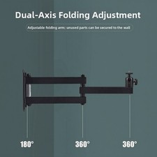 Iron Projector Wall Mount Bracket 40 cm 60 cm 80 cm Multi Joint Design
