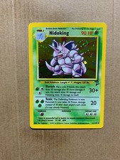 Nidoking 11/130 Set Base 2 - Carta Pokemon Holo - EX/NM