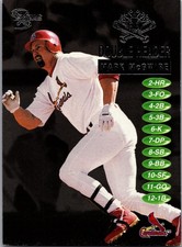 1998 Skybox Dugout Axcess 11dh Mark Mcgwire Double Header