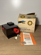 1960s Sawyer's View-Master Deluxe Projector No. 2421 w/ Box, Bulb, Instructions