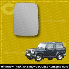 For Daihatsu Fourtrak wing mirror glass 84-02 Right Driver side Spherical