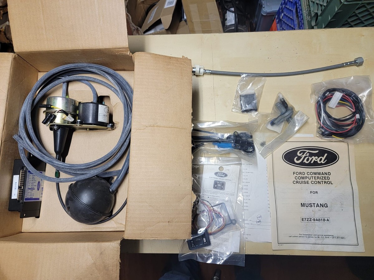 NOS Ford Fox Body Mustang E7ZZ-9A818-A Cruise Control Kit