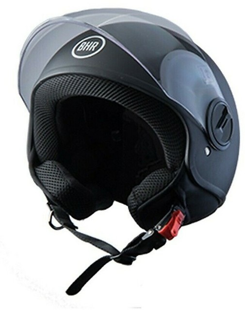 CASCO FIRST NERO OPACO XL DEMI-JET BHR SI808XL-NO 3884 | Acquisti Online su  eBay