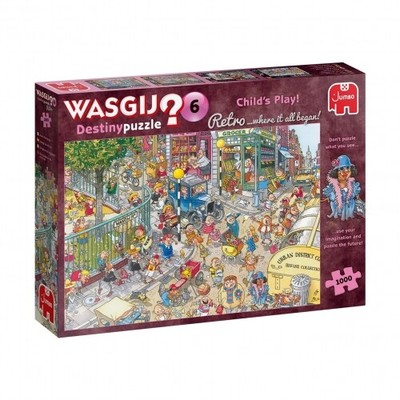 Wasgij Retro Destiny 6 - Kinderspiel! (1000 Teile)
